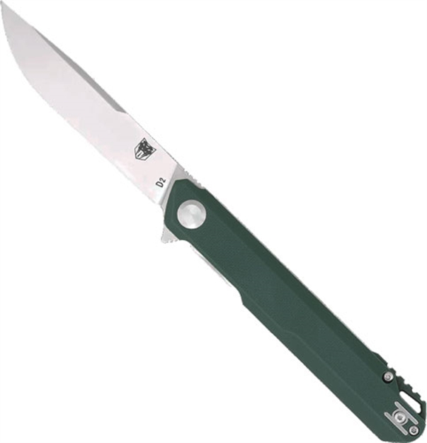 Picture of Cobratec Monarch 3.5" Folder Green D2 Steel W/Clip CTMONGRN
