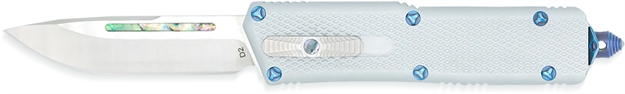Picture of Cobratec Silver Abalone Drop Point SILABADNS