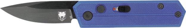 Picture of Cobratec Stinger Folder 1.9" Purple/Blk D2 Blade SD Button CTSTRPUR 099654045642