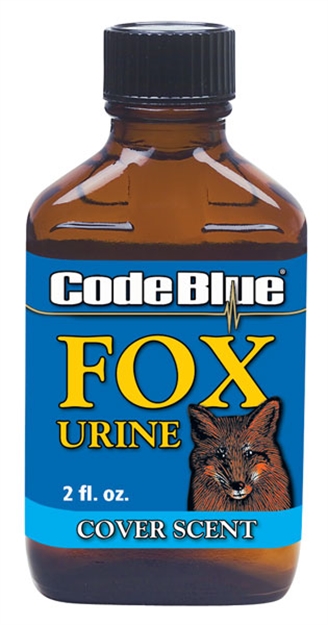 Picture of Code Blue Blue Cover Scent Fox Urine 2Fl Ounces Bottle OA1105