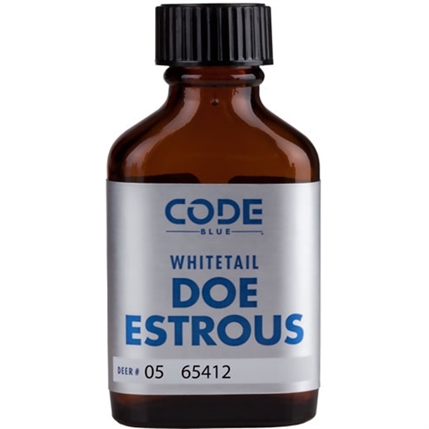 Picture of  Code Blue Oa1001 Doe Estrous  Deer Attractant 1Oz Bottle 707114010016