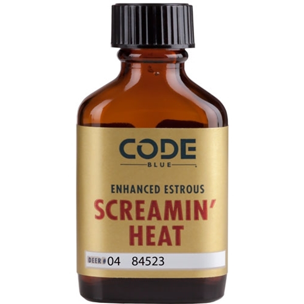 Picture of Code Blue Blue Deer Lure Enhanced Estrus Screamin Heat 1Fl Oz. OA1226