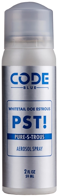 Picture of Code Blue Blue Deer Lure Pst Pure- S-Trous 2Fl Oz. Aerosol