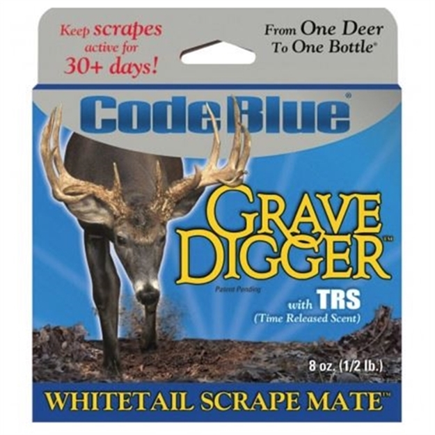 Picture of Code Blue Blue Deer Lure Grave Digger Scrape Soil Buck Urine* OA1368 707114013680