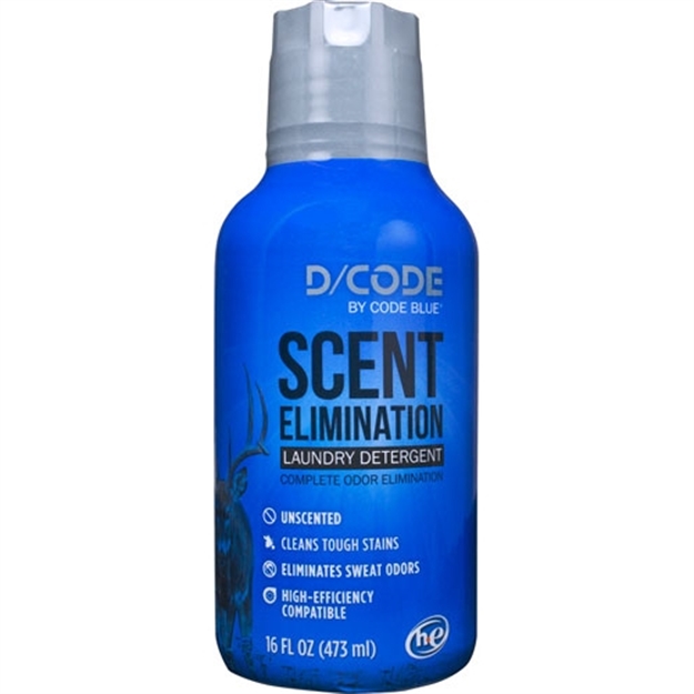 Picture of Code Blue Laundry Detergent Unscented 16Fl Ounce Bottle OA1345 707114013451