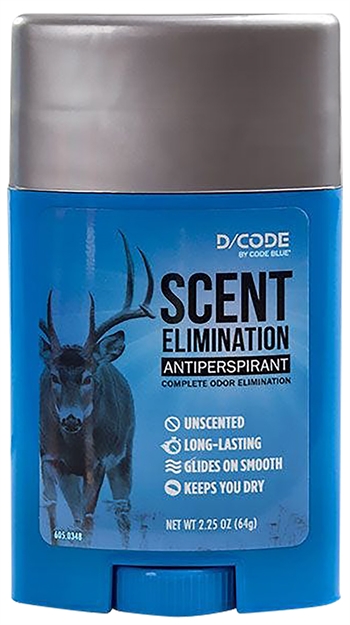 Picture of  Code Blue Oa1317 Scent Elimination Antiperspirant Unscented 2.25 OZ Stick