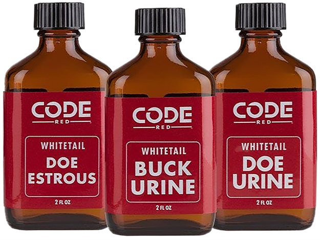 Picture of Code Blue Red Deer Lure Bucks-N- Does Triple Pack 2Fl Oz/Ea OA1326 707114013260