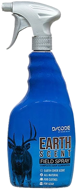 Picture of Code Blue Earth Scented Field Spray, 24Oz Medical-Grade Silver Nanoparticles, Works ON Clothes & Gear OA1411 707114014113