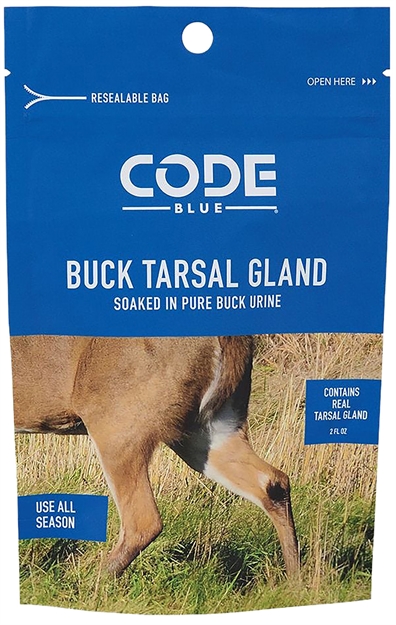 Picture of  Code Blue Oa1424 Buck Tarsal Gland  Resealable Bag