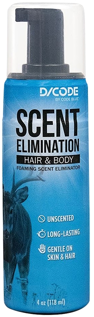 Picture of  Code Blue Oa1435 Hair/Body Foam Scent Eliminator 4 FL OZ