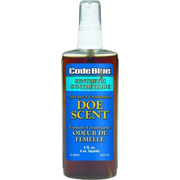 Picture of Code Blue Synthetic Doe Scent Urine 4Oz