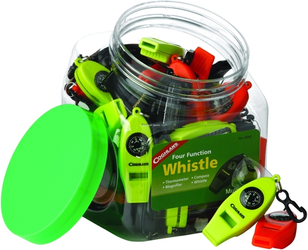 Picture of Coghlans Bowl OF Four Function Whistles (42)