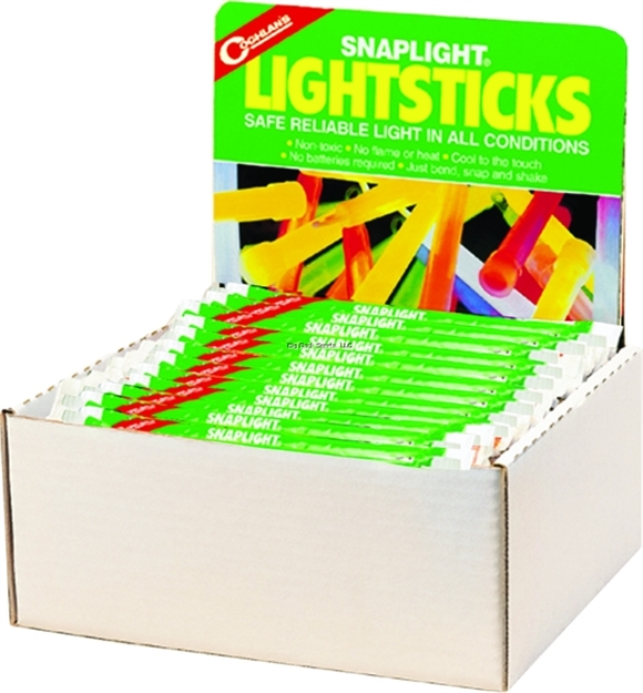 Picture of Coghlans Lightsticks Green Bulk 50Pc