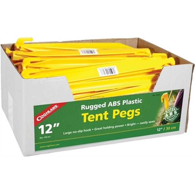 Picture of Coghlans Ltd. Abs Tent Pegs 12" Bulk 100Pc