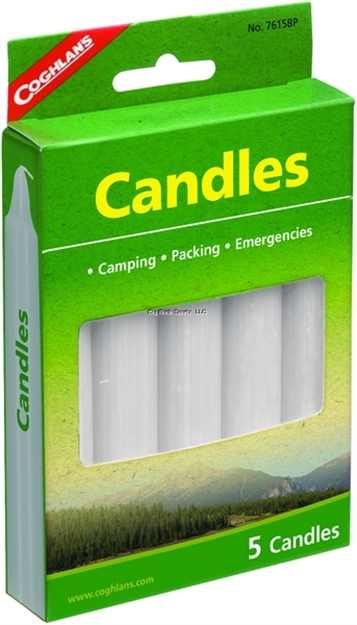 Picture of Coghlans Ltd. Candles 5Pk