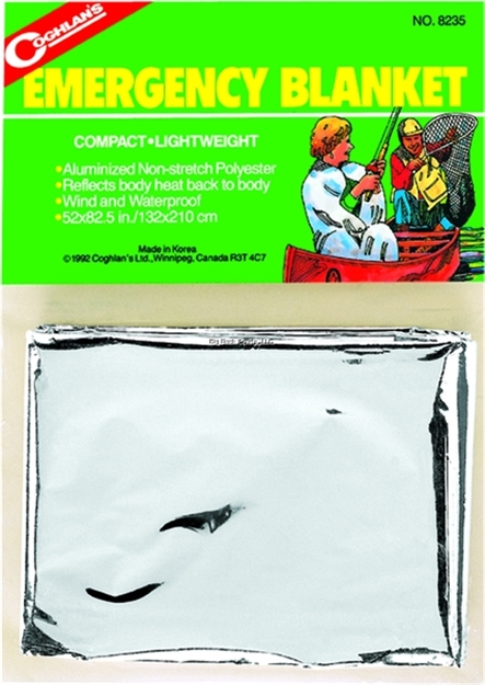 Picture of Coghlans Ltd. Emergency Blanket Wind/Waterproof 53"X82.5"