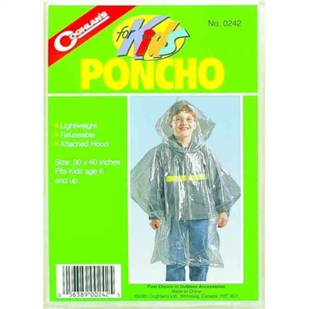 Picture of Coghlans Ltd. Kids Rain Poncho