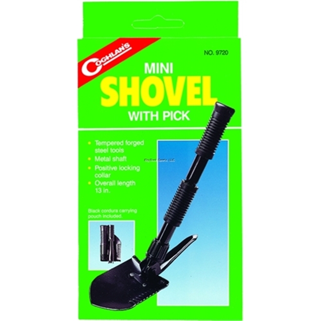 Picture of Coghlans Ltd. Mini Camp Shovel/Pick 13" Includes Carry Bag