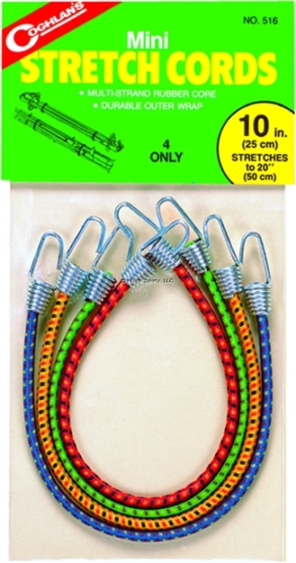 Picture of Coghlans Ltd. Mini Stretch Cords 10" 4Pk