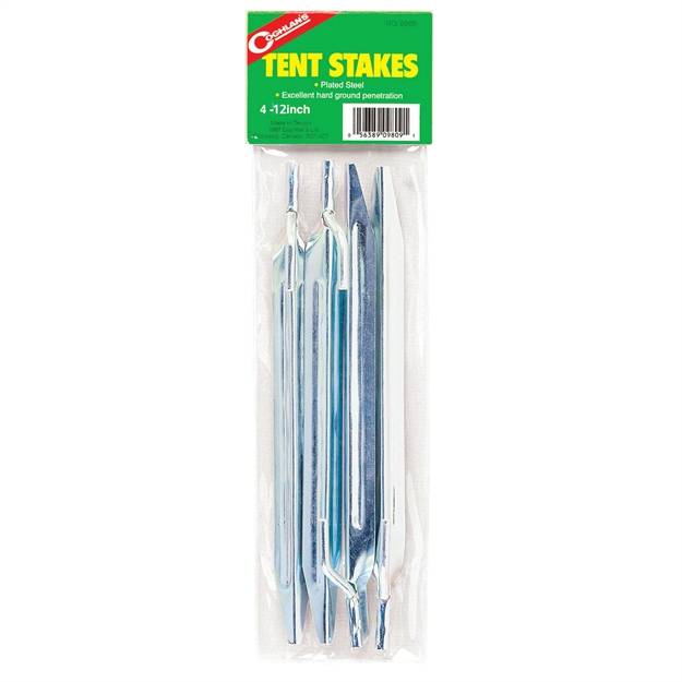 Picture of Coghlans Ltd. Tent Stakes 12" Steel 4Pk