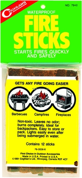 Picture of Coghlans Ltd. Waterproof Fire Sticks 12-5" Sticks