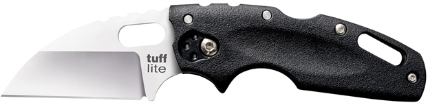 Picture of  Cold Steel 20Lt Tuff Lite  2.50" Folding Plain Sheepsfoot Japanese Aus-8A SS Blade/Black Griv-Ex Handle 705442010005