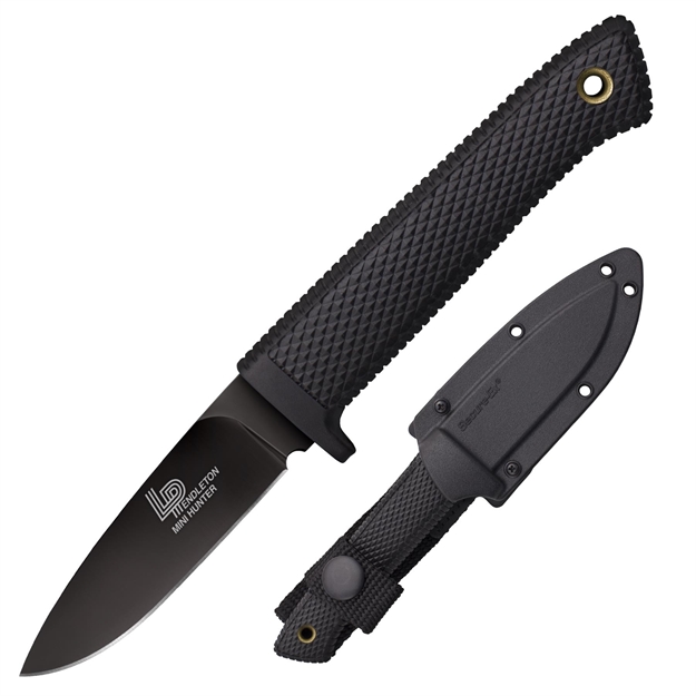 Picture of Cold Steel Pendleton Fixed Blade 3.0In Blk Plain Rubber Hndl