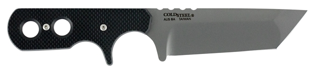 Picture of  Cold Steel 49Htf Tac Mini 3.75" Fixed Plain Tanto Japanese Aus-8A SS Blade/ Black Griv-Ex Handle 705442009870