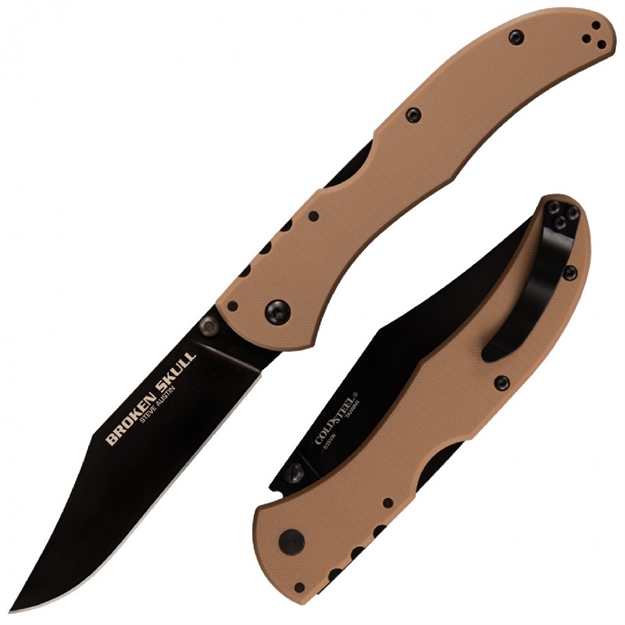 Picture of Cold Steel Broken Skull II Folder 4 IN A2 Blade Coyote Tan