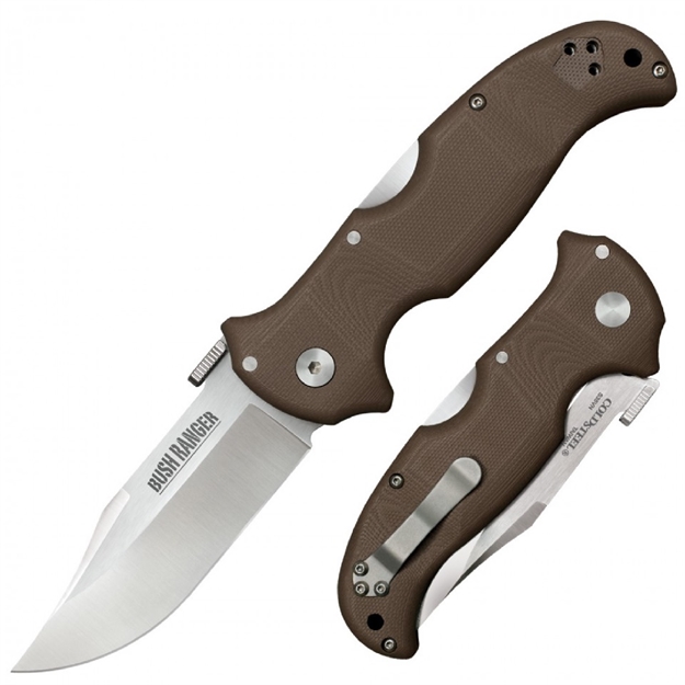 Picture of Cold Steel Bush Ranger Folder 3.5 IN Plain Fde G-10 Handle