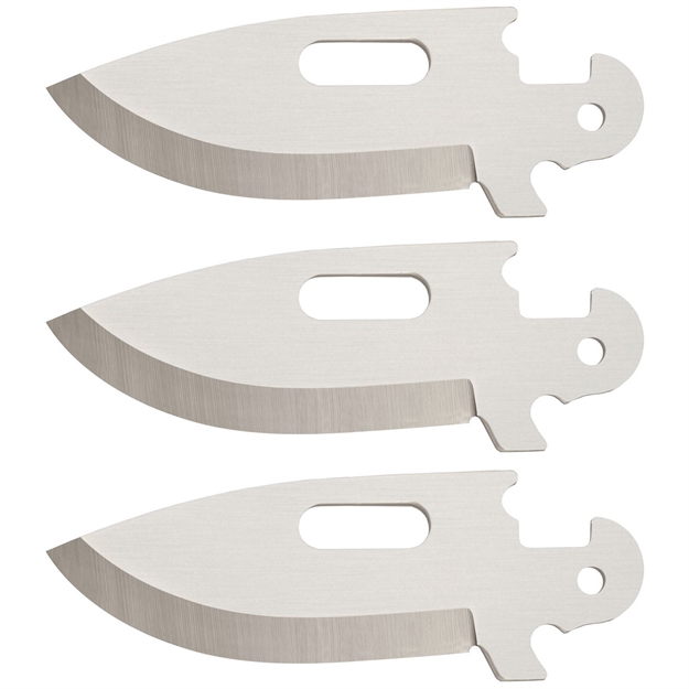Picture of Cold Steel Click N Cut Replacement Blades 3 Pcs Drop Point