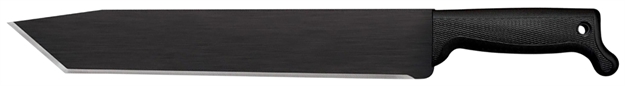 Picture of  Cold Steel Cs97btms Tanto  13" Black Matte Baked-On Anti Rust 1055 Carbon Steel Blade/ Black Polypropylene Handle 15.63" Long Includes Sheath