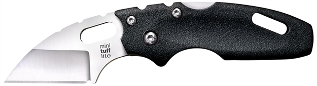 Picture of  Cold Steel Cs20mt Tuff Lite  Mini 2" Folding Sheepsfoot Plain 4034 SS Blade, 3" Black Griv-Ex Handle, Includes Pocket Clip