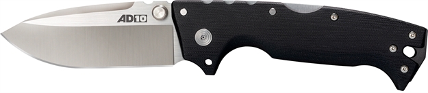 Picture of  Cold Steel Cs28dd Ad-10  4" Folding Drop Point Plain S35vn SS Blade/Black G10 Handle Includes Pocket Clip 705442018513