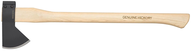 Picture of  Cold Steel Cs90qb Hudson Bay Camp  4.13" Plain 1055 Carbon Steel Blade American Hickory Handle 27" 705442019381