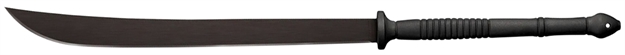 Picture of  Cold Steel Cs97thams Thai  22" Black Matte Baked-On Anti Rust 1055 Carbon Steel Blade/ Flat, Oval Black W/Steel Guards Polypropylene Handle 36.50" Long Includes Sheath