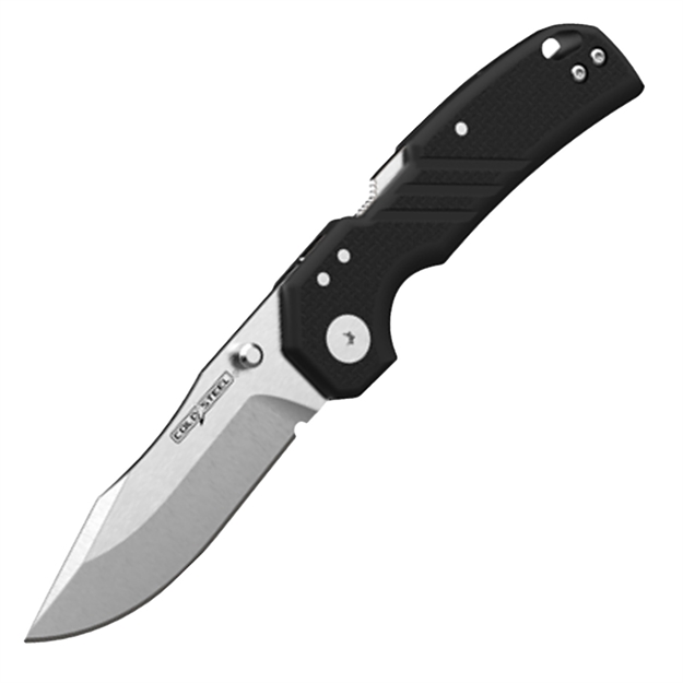 Picture of Cold Steel Csfl30dplcs35 Engage  3" Folding Clip Point Plain Satin S35vn SS Blade/4.11" Black G10 Handle Includes Belt Clip CS-FL-30DPLC-35 888151039946