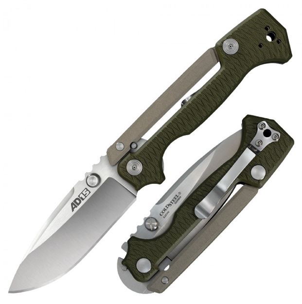 Picture of  Cold Steel Cs58sq Ad-15  3.50" Folding Plain Spear Point S35vn SS Blade/Black Scales Aluminum/G10 Handle 705442018681