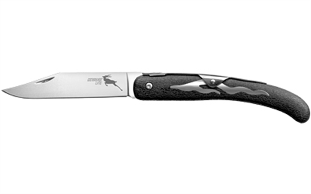 Picture of  Cold Steel Cs20kj Kudu Lite 4.25" Folding Plain Polished 5Cr15mov SS Blade/Black Woodgrain Zy-Ex Handle 705442019398
