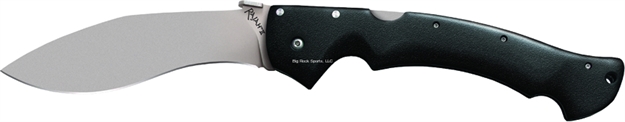 Picture of Cold Steel Rajah II Folding Knife Stainless Belt Clip