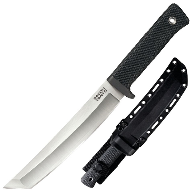Picture of  Cold Steel Cs-35Am San Mai Recon 7" Fixed Plain Tanto Vg-10 San Mai Blade/Black Textured Kray-Ex Handle 705442018087