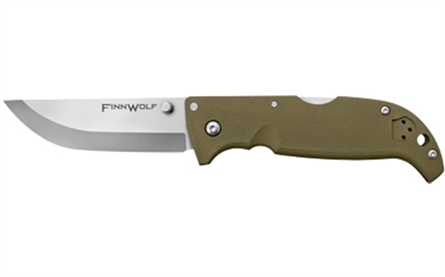 Picture of Cold Steel Steel Finn Wolf 3.5" OD Green Clip Folder W/Tri-Ad Lck 20NPF