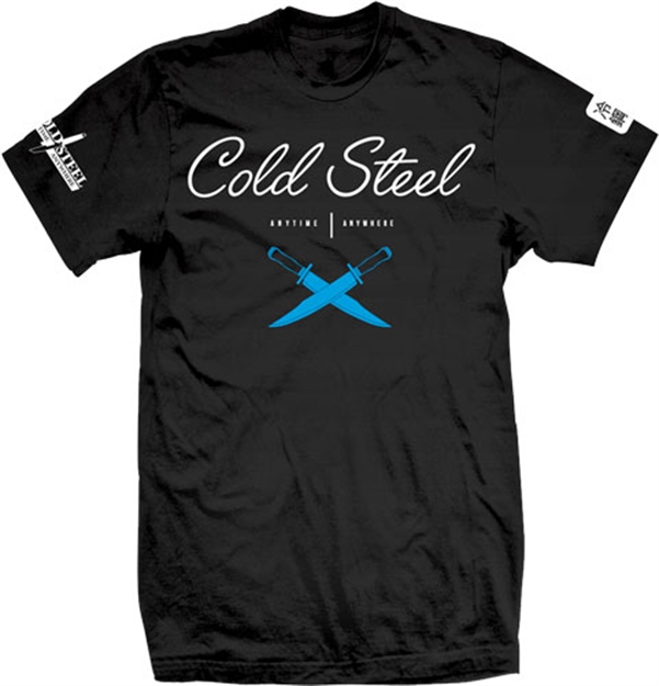 Picture of Cold Steel Steel Men's Cross Guard Black T-Shirt XL
