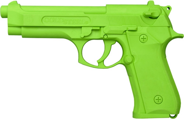 Picture of  Cold Steel Cs92rgb92z Model 92 Training Pistol Green Rubber 8.25" Long
