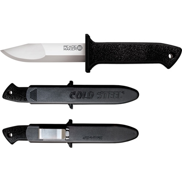 Picture of Cold Steel Steel Peace Maker Iii 4" Plain Edge Boot Knife W/Sheath 20PBS