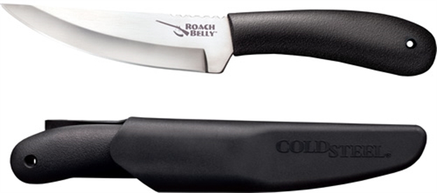Picture of Cold Steel Steel Roach Belly 4.5" Plain Edge Blade W/Sheath 20RBC 705442006688