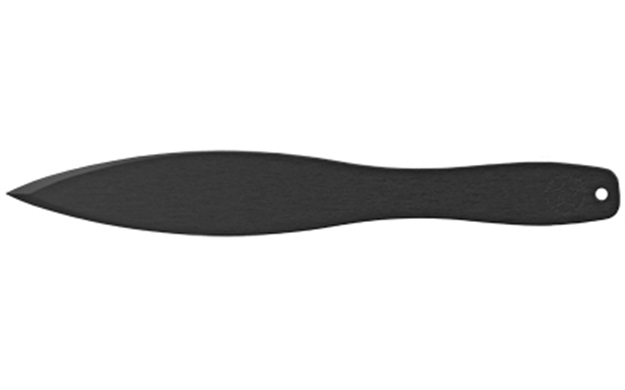 Picture of  Cold Steel Cs80stk12z Sure Flight Sport 7.25" Fixed Spear Point Plain Black 1055 Carbon Steel Blade, 4.75" Black Polypropylene Handle 705442014645