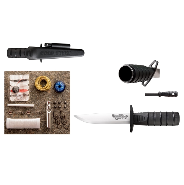 Picture of Cold Steel Survival Edge Fixed 5.0 IN Plain Polymer Handle