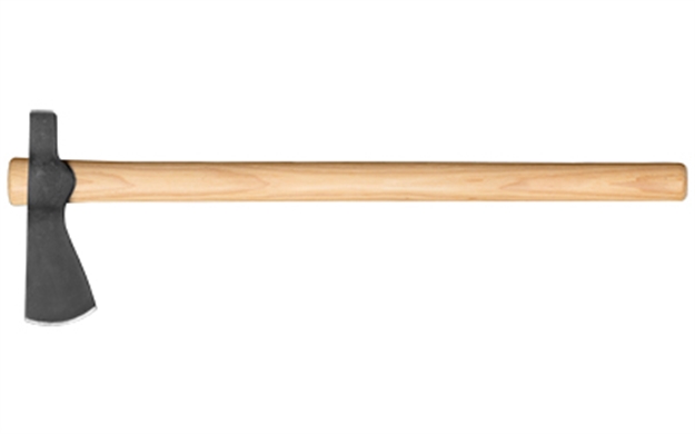 Picture of  Cold Steel Cs90th Trail Hawk 2.25" Blade 1055 Carbon Steel Blade American Hickory Handle 22" 705442003991