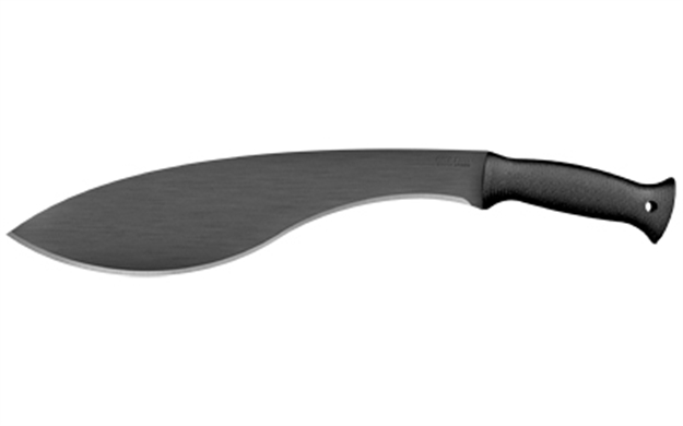 Picture of Cold Steel Steel Kukri Machete 13" Black Blade W/Button Sheath 97KMS